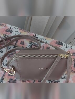 Darling Taupe Crossbody Bag for Women